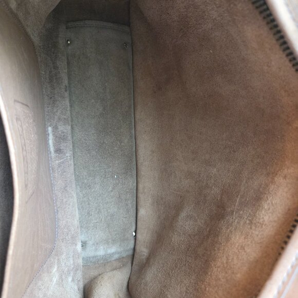 EUC & HTF Vintage Coach Skinny Flight Bag (#9706) in Putty - Picture 13 of 15